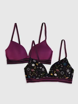 

Cotton T-Shirt Bra 2'li