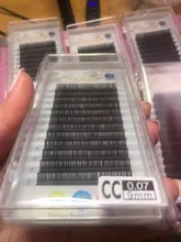 Yelix-Extensión de pestañas profesionales, pestañas individuales de seda, suaves, volumen ruso, postizas naturales