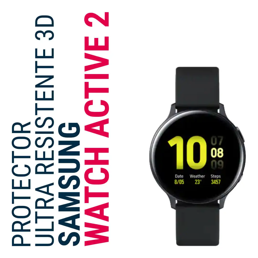 Sentete, Pellicola Salvaschermo Per Samsung Galaxy Watch Active 2 Ultra Resistente 3D 40Mm E 44Mm
