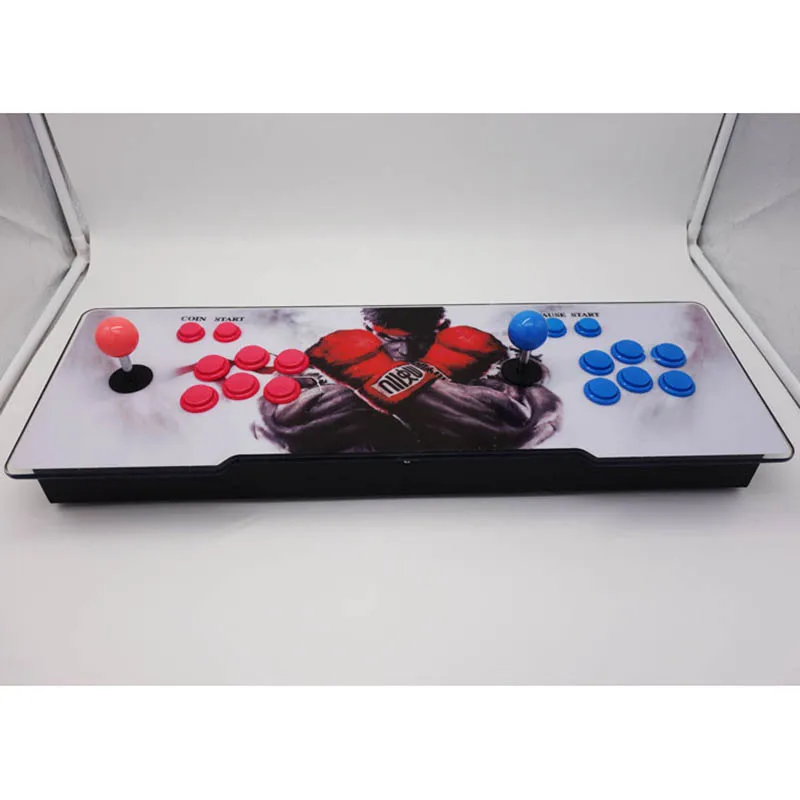 Ретро аркадная игра консоли Пандоры 3D 2448 в 1 2323 в 1 1660/2600/2199/3188 печатной платы 2 плеер Семья Видео игровой автомат