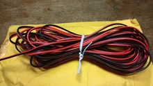 20/100m de Cable cables eléctricos 2 Pin de alambre de Cable para tira LED 22AWG 12V alambre de cobre estañado para controlador de LED de luz de la lámpara titular de la batería