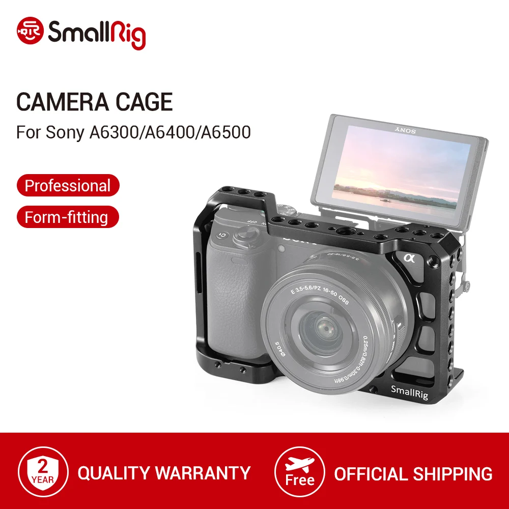 Клетка SmallRig a6400 для камеры Sony A6300/ A6400 /A6500 встроенная форма клетка цифровой