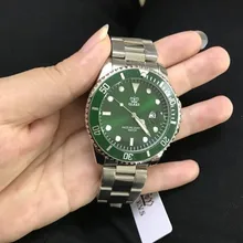 OLEVS-Reloj de pulsera de cuarzo para hombre, cronógrafo deportivo con correa de acero inoxidable, resistente al agua, masculino