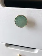 Furniture-Handles Door-Knobs Drawer Pulls Cupboard Shell-Resin Cabinet Kitchen Brass