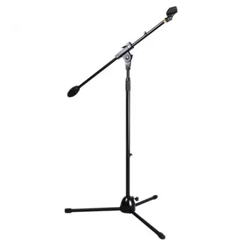 

Rod giraffe for microphone, with basic tripoide