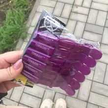 6 unids/lote plástico Clip de pelo de peluquería abrazaderas de sección de pelo Clips de agarre de los barberos para salón de pelo accesorios