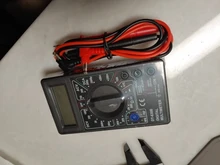 Multímetro Digital LCD de DT-830B, amperímetro, medidor de ohmios, voltímetro, AC DC 750, 1000V