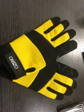 OZERO-guantes de trabajo mecánicos flexibles, Extra Grip Unisex, protección de seguridad para soldadura, jardín, motocicletas deportivas, 9022