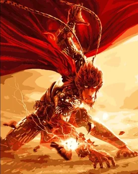 

Painting by Numbers Premium: Monkey King (vertical)