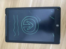 Tableta de escritura LCD ultrafina de 12 pulgadas, tablero electrónico de dibujo Digital colorido, Mini libreta portátil para niños y adultos