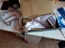 Frap 1 SET nueva llegada cocina grifo mezclador grifo frío y caliente grifo de cocina grifo de agua de un solo agujero de aleación de Zinc de torneira cozinha F43701-b