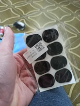 8 Uds Alto/Tenor saxofón parches de boquilla cojines negro --- 0,8mm