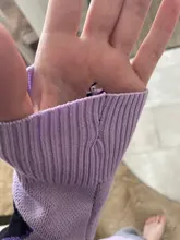 Suéter largo holgado con cuello redondo para mujer, Jersey de punto azul con estampado de llamas para otoño e invierno, 2020