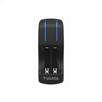 

Charger + Rechargeable Batteries Varta Pocket Black