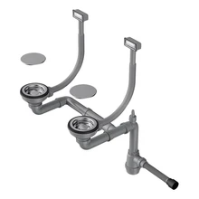 Арматура для моек Omoikiri WK-2C-IN(Диаметр соединения 25 мм, диаметр сливной решетки 89 мм