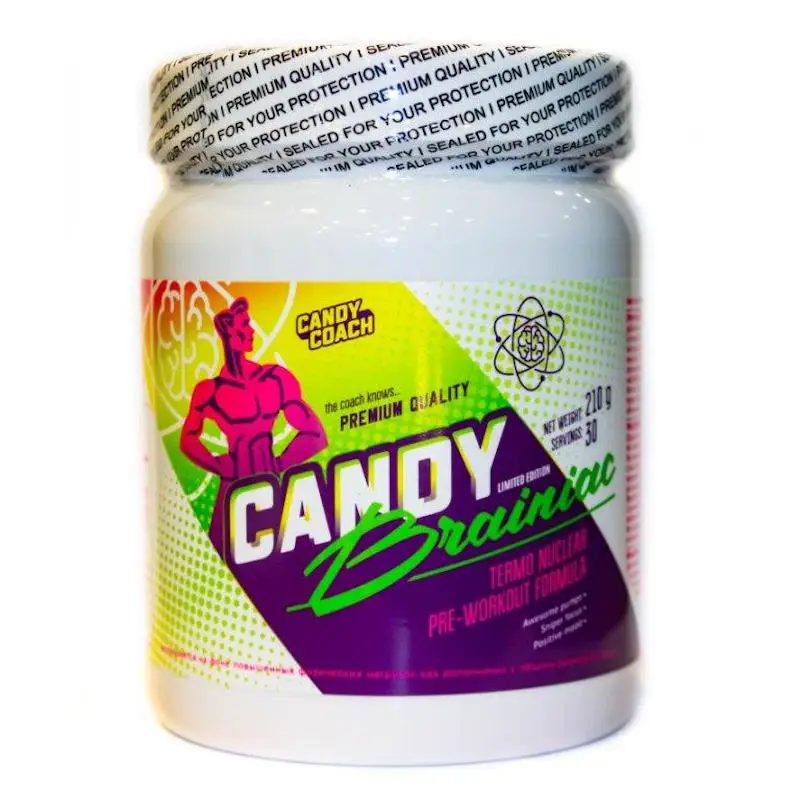 спортивное питание энергетик предтреник Candy Coach предтренировочный комплекс мощь