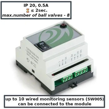 

Controller СКПВ12В-DIN for water leakage protection systems leakage protection system controller control module