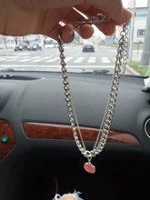 Collar Vintage multicapa para mujer, gargantilla de cadena gruesa, retrato de moda, Color dorado y plateado, joyería