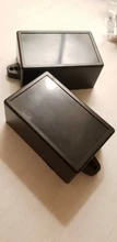 Case Enclosure-Boxes Project-Box Housing-Instrument Home-Supplies Abs-Plastic Black Waterproof