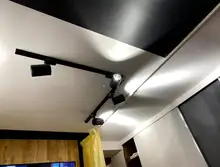 Track-Light Spotlight-Fixture Clothing Shop Store 220V Led COB Whole-Set for Home 12/20/30/40w-rail-spot