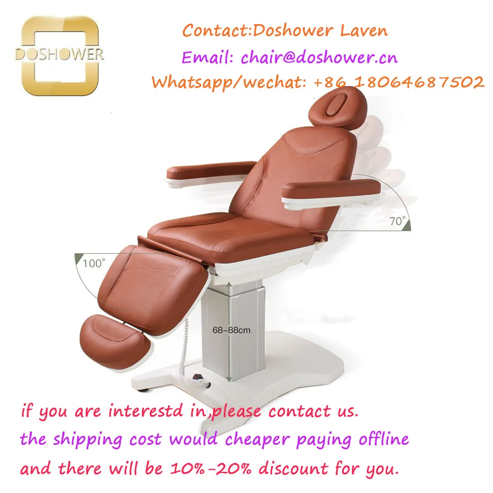 Orange Massage Bed Electric With Spa Massage Bed Factory For Adjustable