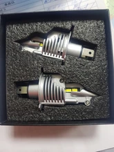 Eurs luchador Foco H4 bombillas Led coche/Faro motocicleta 72W 12V 24V 6000K Super Led H4 bombillas de faro delantero de coche lampada Led H4 8000LM