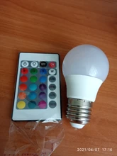 Changing-Lamp Lighting Spot-Lampa Magic-Bulb Party-Decor E27 Dimmable Color 220v Led