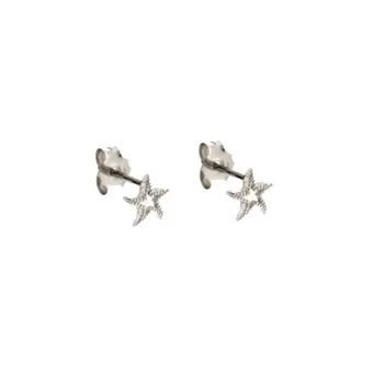 

Women Earrings White Gold starfish 803321730750