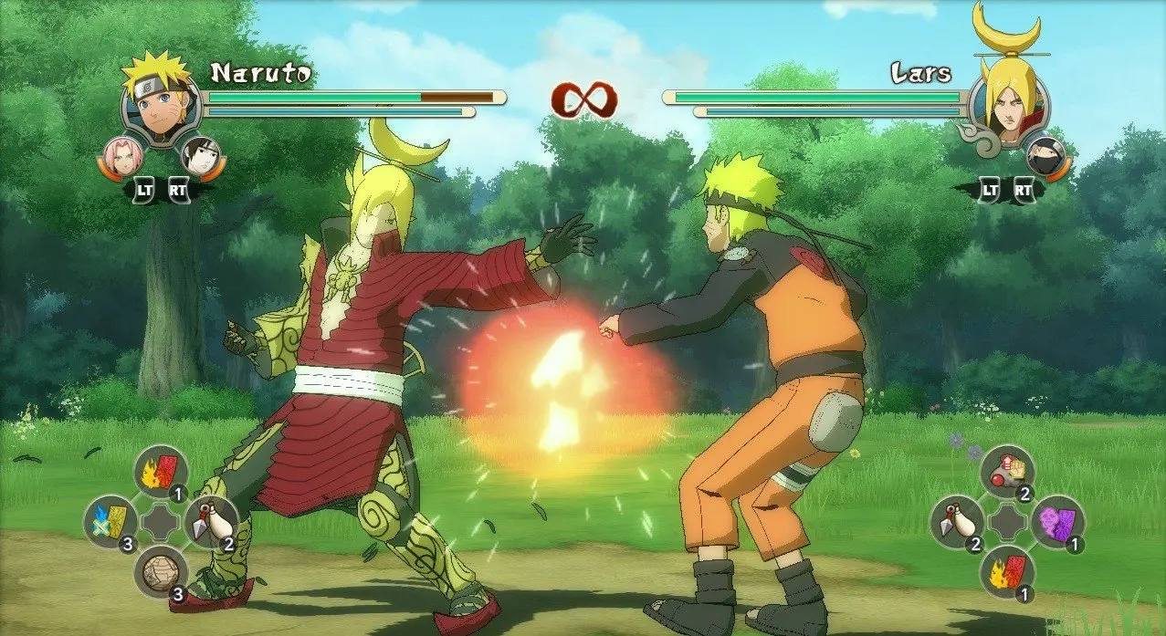 Naruto Shippuden: Ultimate Ninja Fırtına 2 (Xbox 360) Kullanılan.