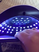 Lámpara de uñas LED UV de 120W, secador de uñas de secado rápido, para manicura y pedicura, Salón Profesional de manicura, 57 LED