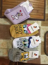 Calcetines Disney del Rey León para mujer, calcetín divertido, dibujos animados, primavera y otoño