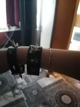 Pulsera gótica negra Punk para mujer, remache de punta cónica, brazalete de cuero negro, talla grande, Unisex