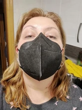 Mascarilla FFP2 KN95 de 5 capas para adultos, máscara respirador con filtro KN95, reutilizable, fpp2 fpp3