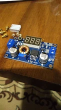 Convertidor de DC-DC ajustable, 5A, 75W, XL4015, módulo reductor ajustable, 4,0-38V a 1,25 V-36V, bricolaje, fuente de alimentación ajustable