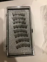 LEKOFO-pestañas magnéticas con 4 pares, 8 Uds., 5 uds.