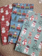 Gift-Bags Boxes Guests-Packaging Merry-Christmas Deer Candy Stickers No Party with Snowflakes