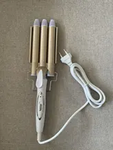 Curling Iron Hair-Tools Barrel-Hair-Styler Ceramic Professional Triple Electric