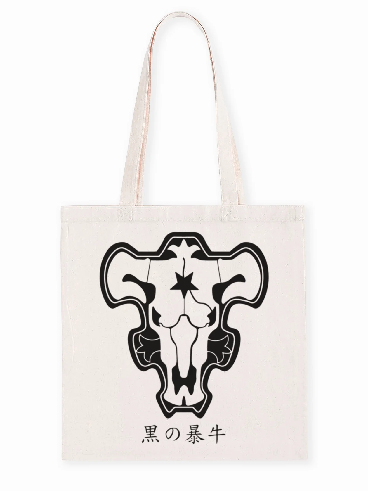 Рисунок 2 - Шоппер с принтом аниме Черный клевер