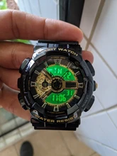 SKMEI-reloj Digital para hombre, resistente al agua, de pulsera Dual, LED, con alarma, cronógrafo, 1688