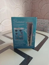 Hair-Clipper Razor Beard Trimer Professional Electric HATTEKER Rechargeable for Men 5-In-1