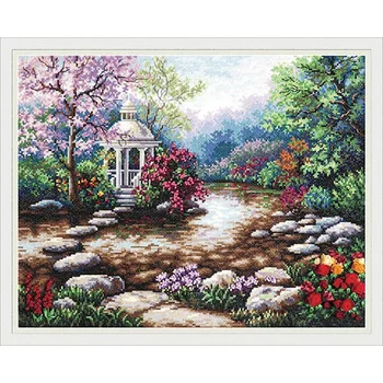 

82-01 set for embroidery 'wonderful needles ''All for us with Toby', 40*32 cm