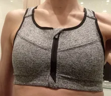 Sports-Bras Yoga-Top Racerback Fitness Workout Women Gym Female High-Impact Running Plus-Size