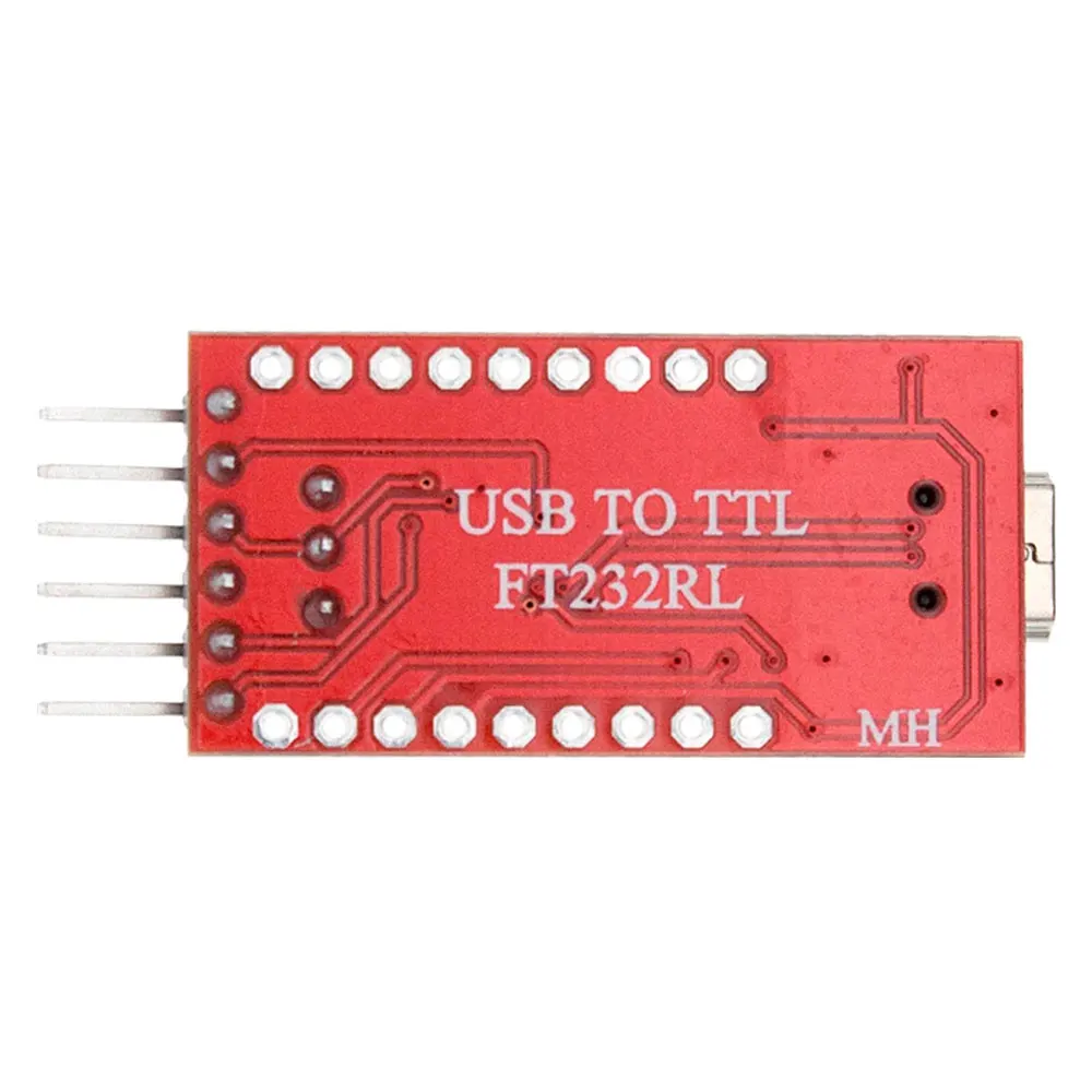 OcioDual FT232RL 3,3 В 5 в FTDI Mini USB для ttl последовательный UART адаптер модуль MiniUSB порт конвертер+ кабель для Ardu ino Pro PIC DIY