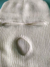 Máscara de cobertura de la cara completa, gorro de Pasamontañas de punto de 3 agujeros, táctica del ejército CS, para invierno, esquí, ciclismo, gorro, bufanda, mascarilla facial cálida