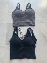 Nueva belleza Sujetador deportivo Mujer a prueba de golpes a prueba Sexy transpirable deportivo Fitness correr gimnasio chaleco Tops ropa deportiva cultivo Top realzador
