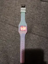 Relojes luminosos de unicornio para niños y niñas, Reloj electrónico LED Ocean World para niños, Reloj Infantil, 1 Uds.