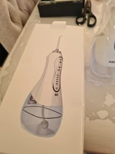 AZDENT-irrigador Dental eléctrico de agua, inalámbrico, portátil, recargable por USB, 5 modos, impermeable IPX7