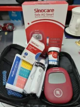 Blood-Glucose-Meter Lancets-Needles Test-Strips Medical-Monitor Diabetic Safe Smart 
