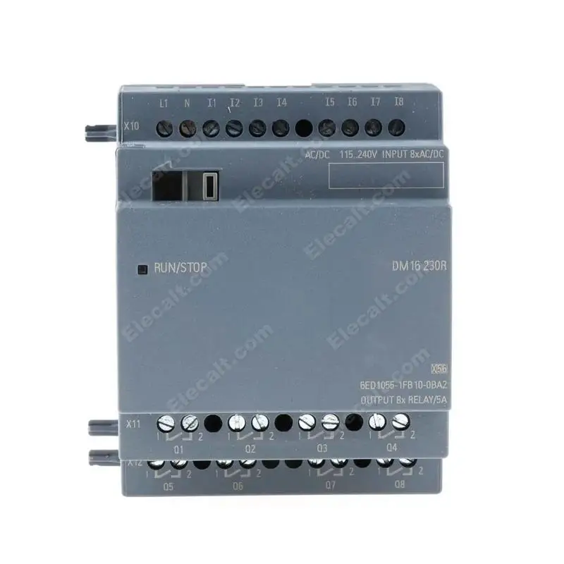6ED1055-1FB10-0BA2 PLC LOGO DM16 24/24R/230R расширительные модули оригинальный новый в коробке |