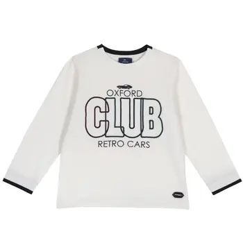

Longsleeve Chicco, Print Club, for boys, White
